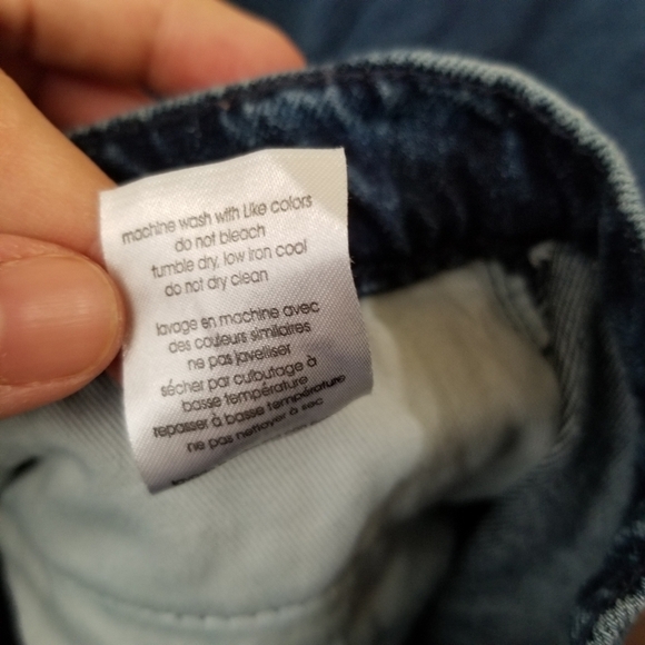 Weworewhat Utility Cargo Style Zippered Dark Wash Straight Denim Jeans Size 29 - Picture 11 of 13